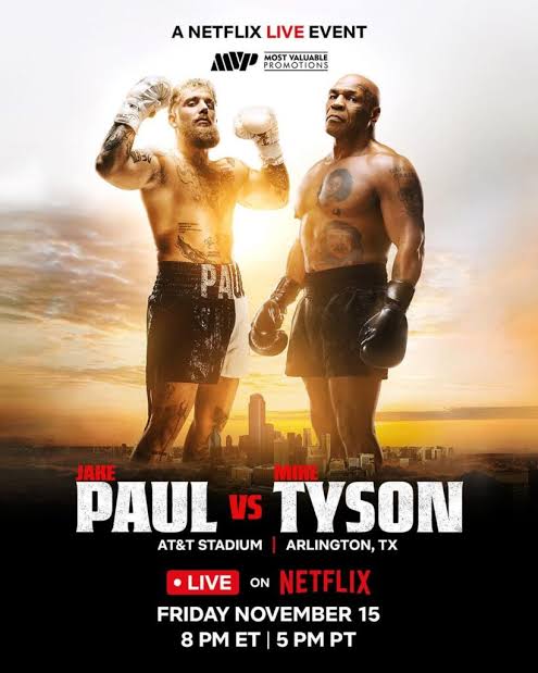 Boxing: Jake Paul vs. Mike Tyson (2024)